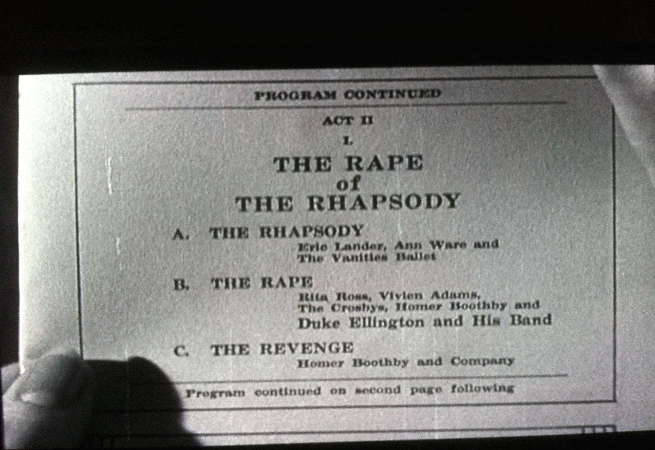 murder at the vanities pre-code