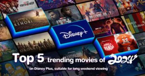 Top 5 trending movies of 2024 on Disney Plus, suitable for long weekend viewing